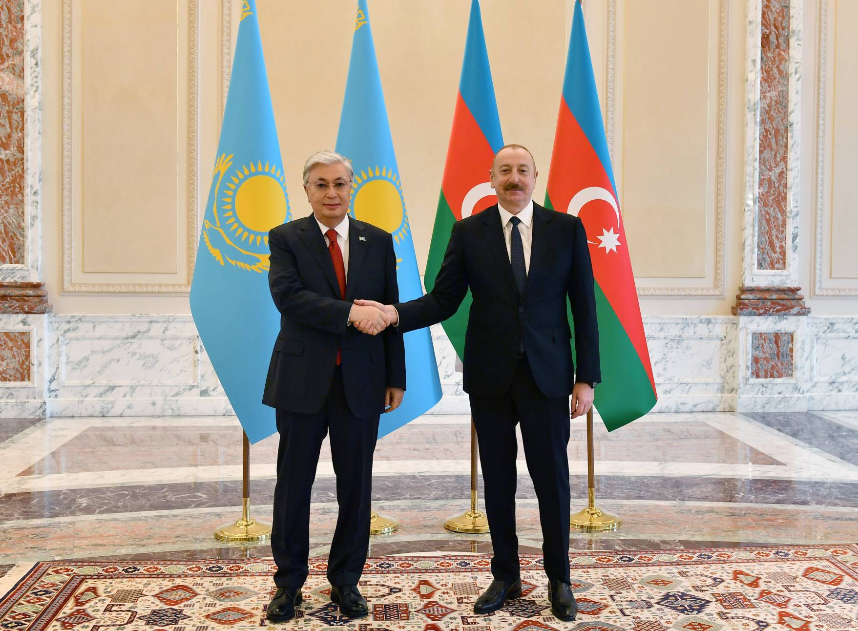 Kasım-Jomart Tokayev Azərbaycan Prezidentini təbrik edib