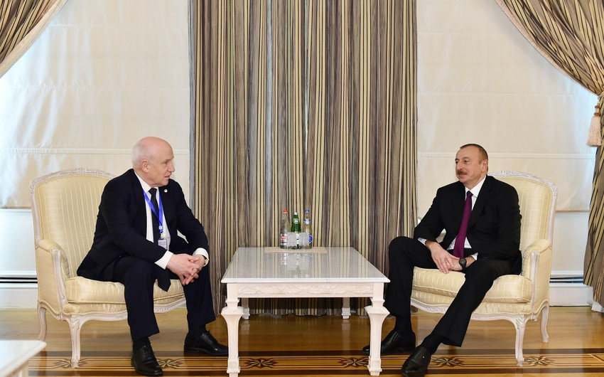 MDB-nin Baş katibi İlham Əliyevi təbrik edib