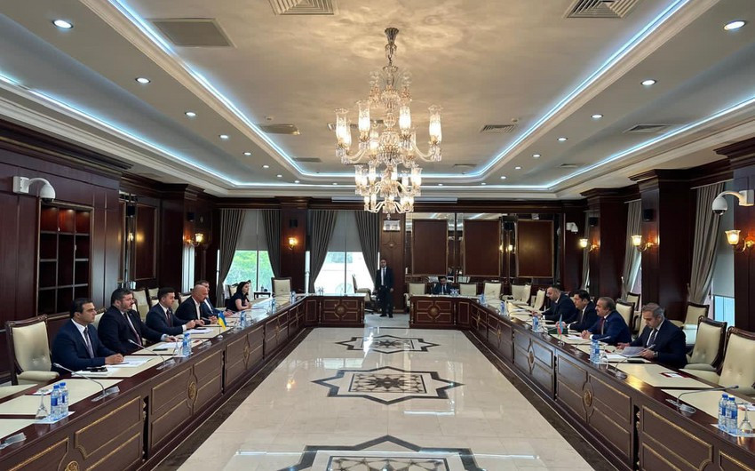 Ukrayna səfiri Milli Məclisin vitse-spikeri ilə parlamentlərarası əməkdaşlığı müzakirə edib