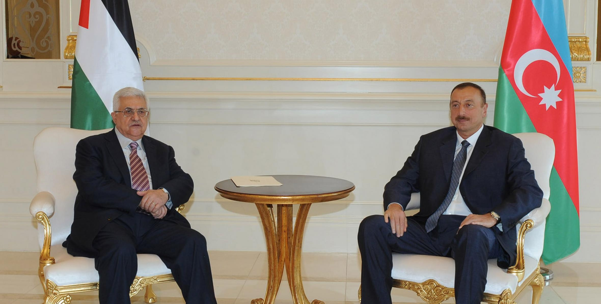 Fələstin Dövlətinin Prezidenti İlham Əliyevi təbrik edib