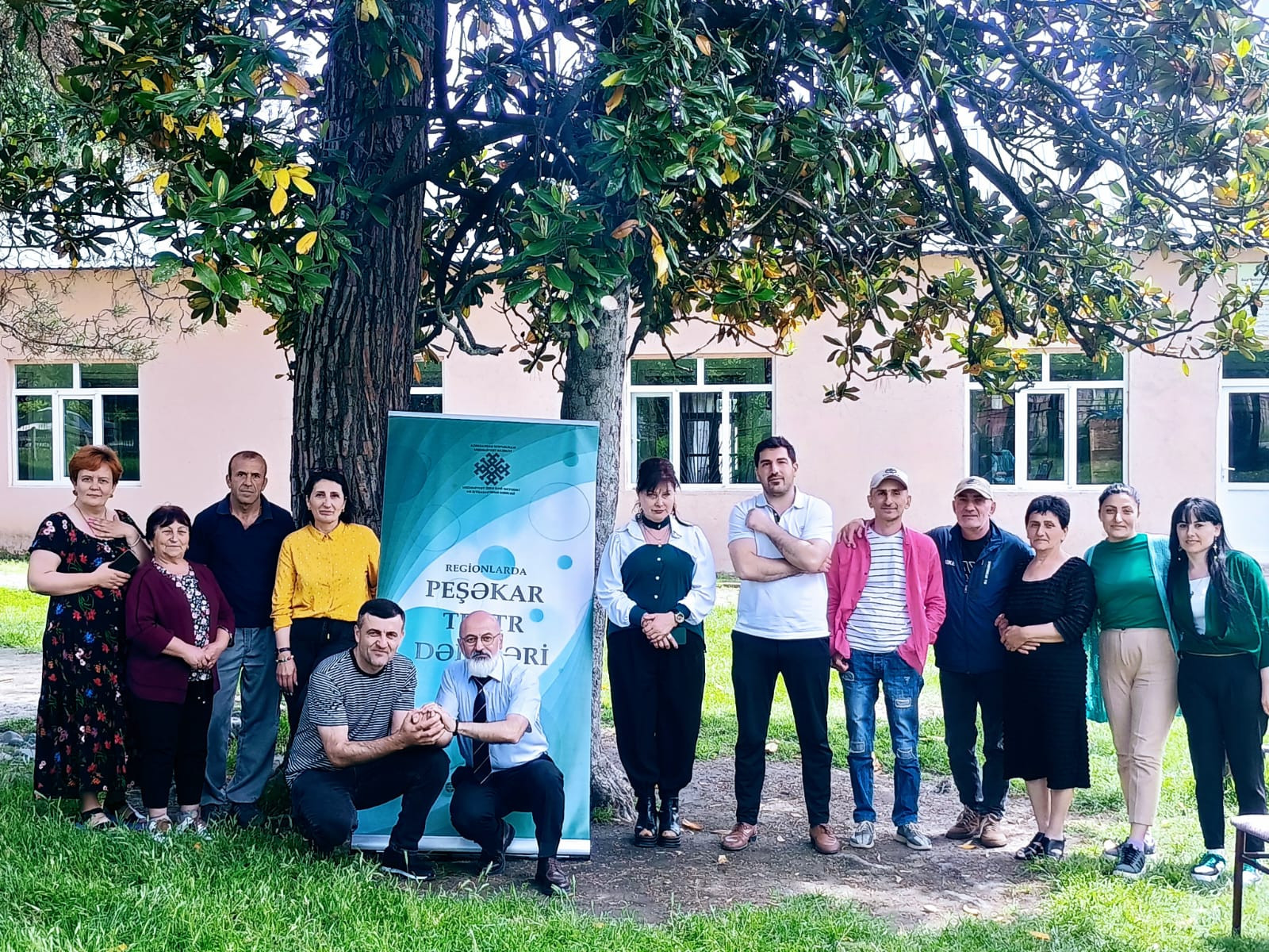 “Peşəkar teatr dərsləri” layihəsinin növbəti mərhələsi Qaxda başa çatıb