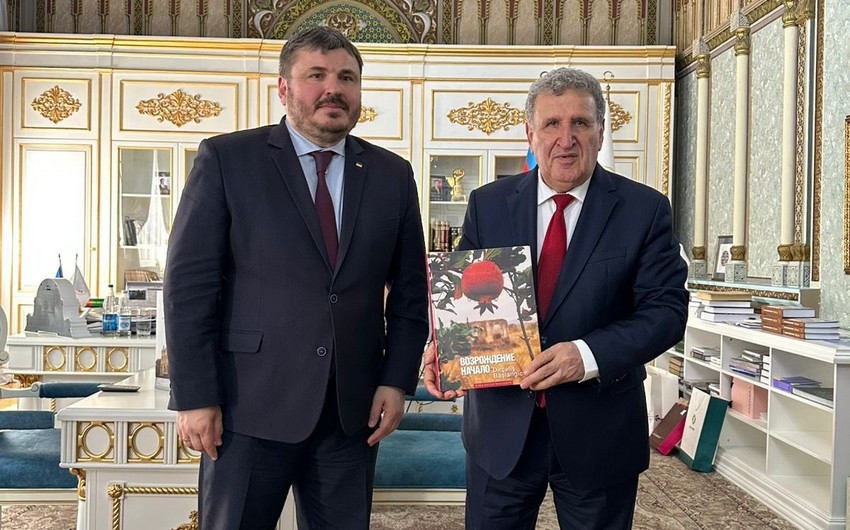 Ukrayna səfiri və AMEA prezidenti təhsil sahəsində əməkdaşlığı müzakirə ediblər