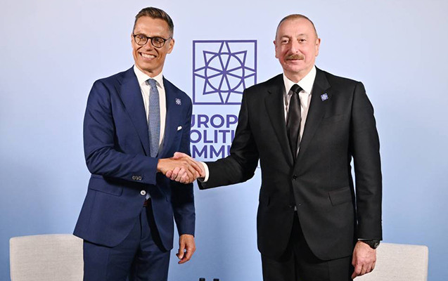 Finlandiya Prezidenti İlham Əliyevi təbrik edib