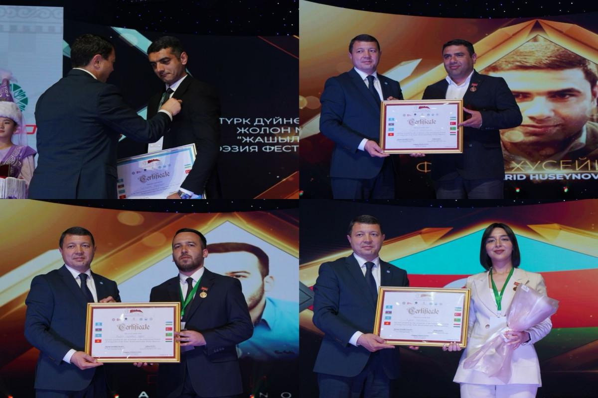 Azərbaycanlı şairlər beynəlxalq festivalın laureatı adına layiq görülüblər