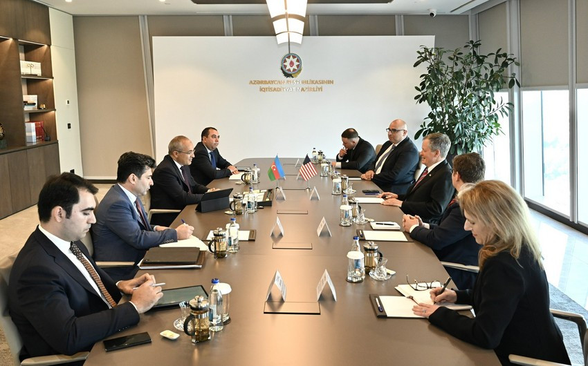 Mikayıl Cabbarov ABŞ senatoru ilə  iqtisadi əməkdaşlığı müzakirə edib