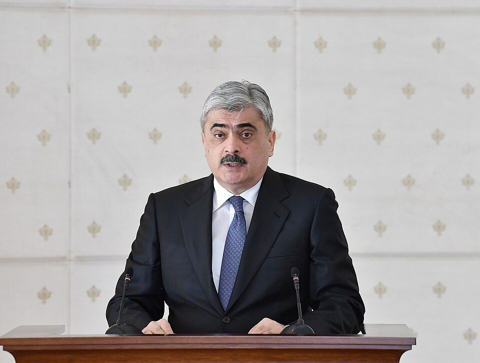 Samir Şərifov tacikistanlı həmkarı ilə görüşüb