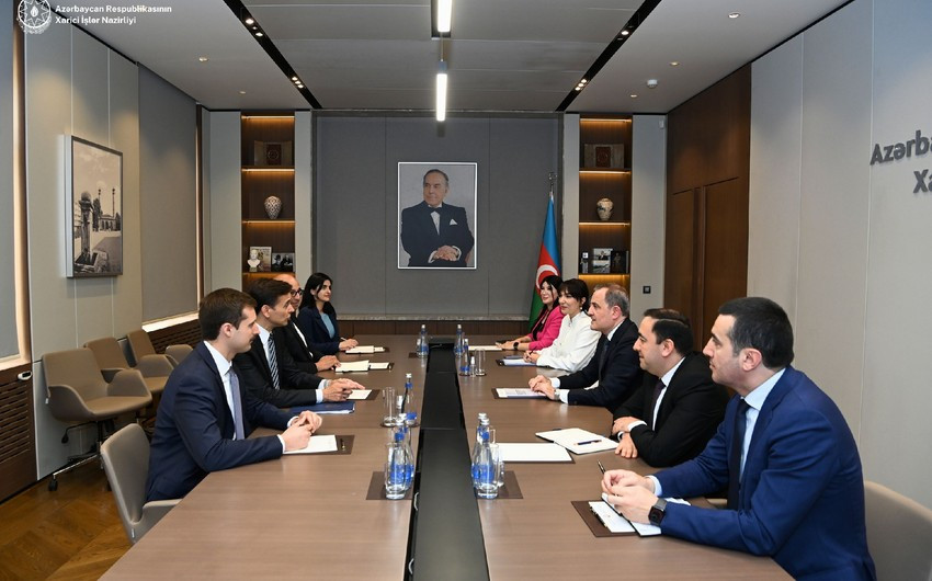 Ceyhun Bayramov ABŞ dövlət katibinin Avropa və Avrasiya məsələləri üzrə köməkçisinin müavinini qəbul edib