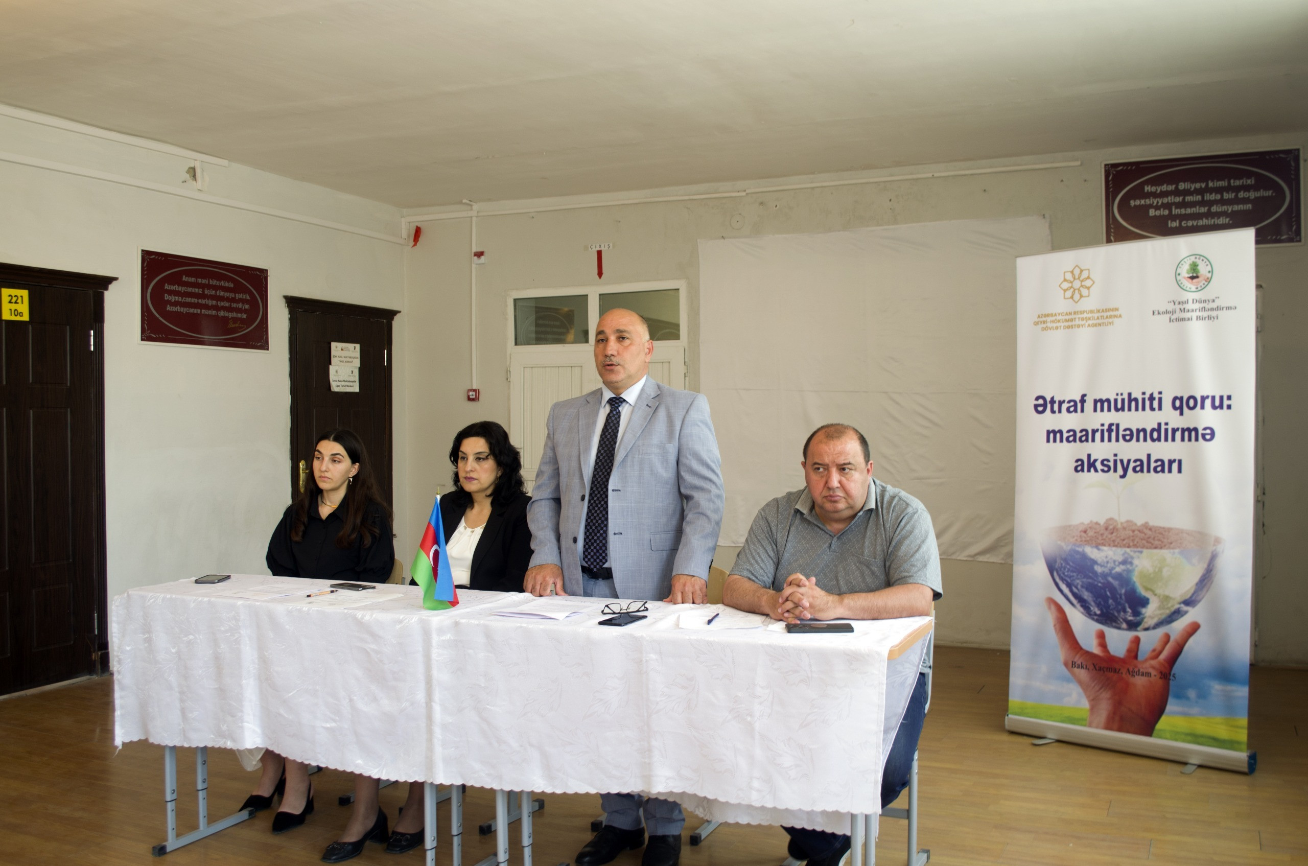 “Ətraf mühiti çirkləndirmək insan sağlamlığına qəsddir”-