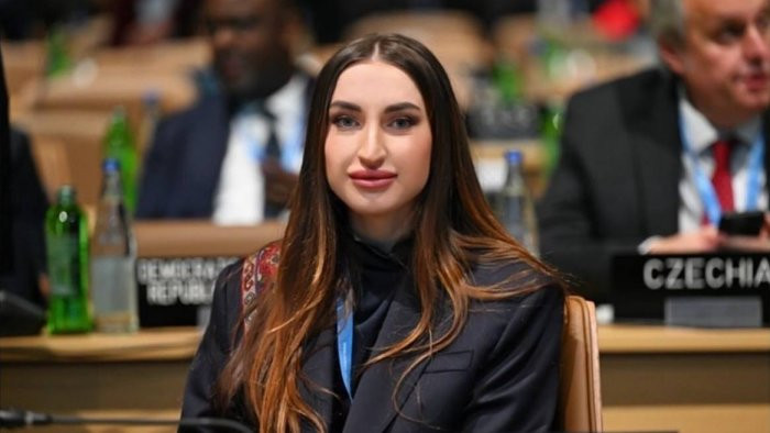 Alyona Əliyeva Uşaqların Beynəlxalq Müdafiəsi Günü münasibətilə paylaşım edib