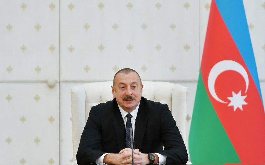 Azərbaycan Prezidenti: Bizim yaşıl enerji gündəliyimiz çox genişdir