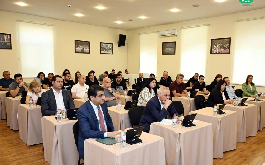 III MDB Oyunlarına hazırlıq: Nazir federasiya nümayəndələri ilə görüş keçirib