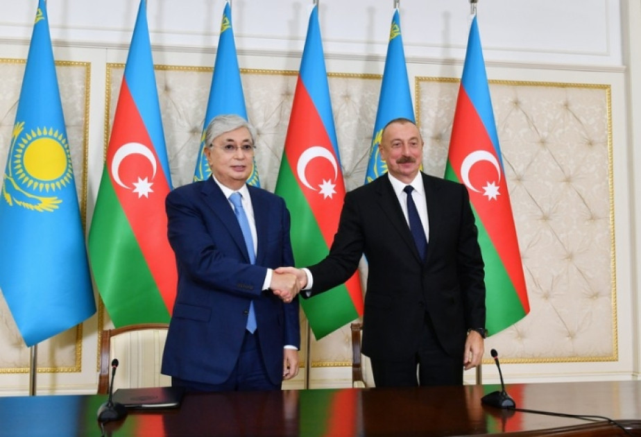 Azərbaycan Prezidenti: Qazaxıstanla əlaqələrimizin hazırkı səviyyəsi məmnunluq doğurur