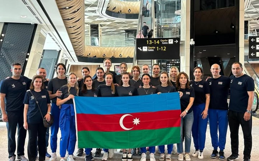 Azərbaycanın voleybol millisi Slovakiyaya yollanıb
