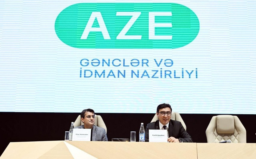 Fərid Qayıbov beynəlxalq yarışlarda fərqlənən idmançılarla görüşüb
