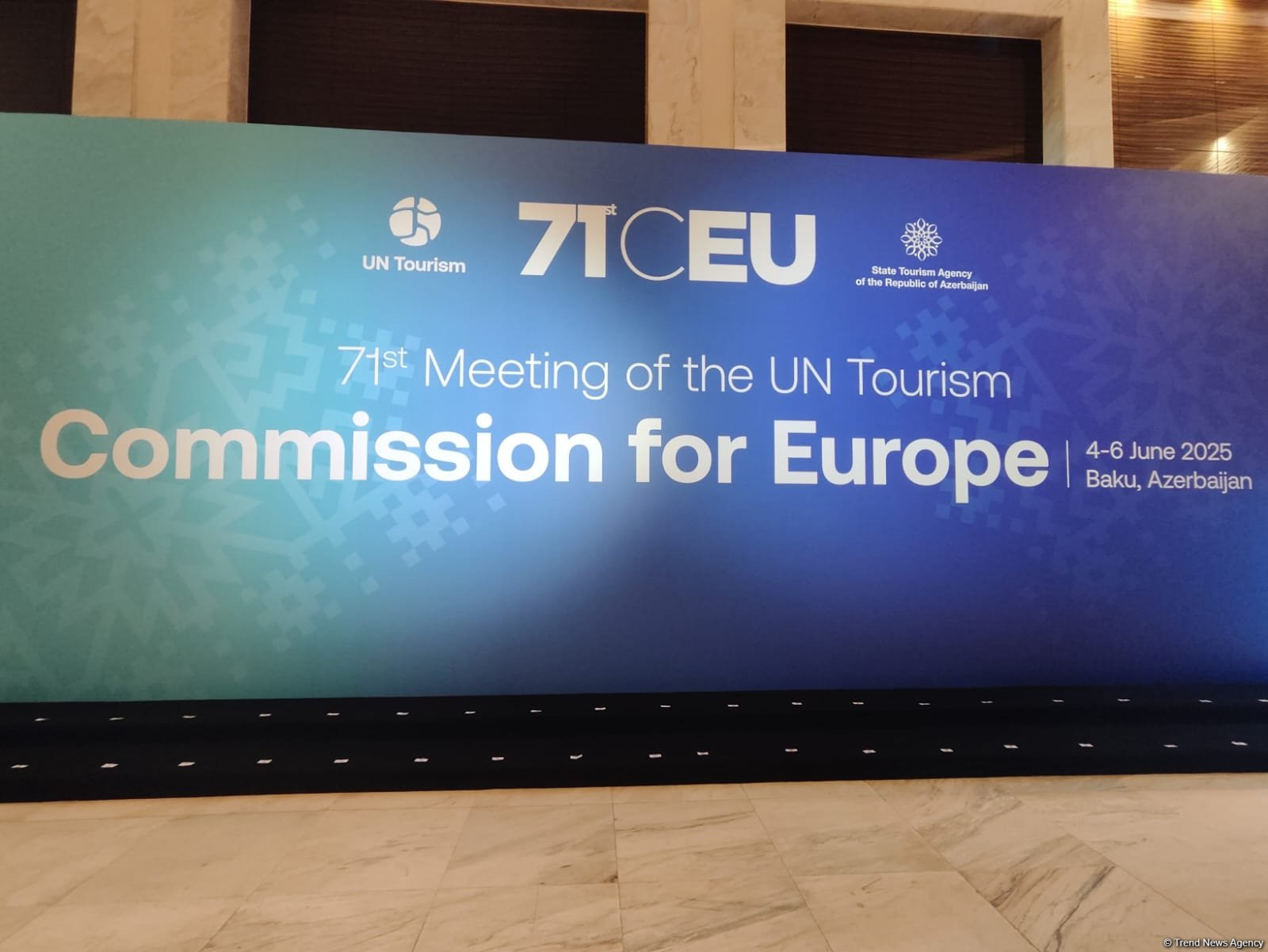 Bakıda BMT Turizmin Avropa üzrə Regional Komissiyasının 71-ci iclası keçirilir