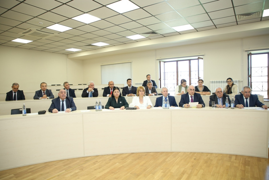Qarabağ Universitetində AMEA Rəyasət Heyətinin iclası keçirilib