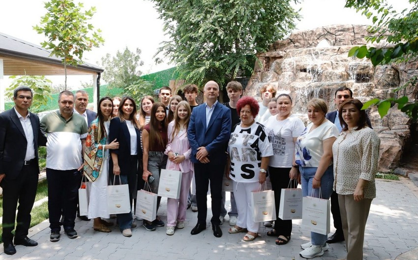 Ukraynadan gələn nümayəndə heyəti Naxçıvanda təhsil naziri ilə görüşüb