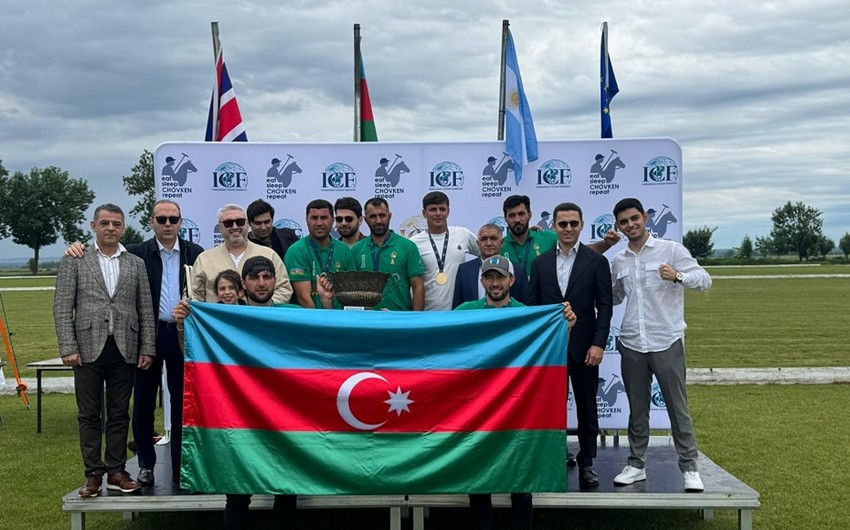 Çövkən üzrə Azərbaycan millisi ilk dəfə Avropa çempionu olub