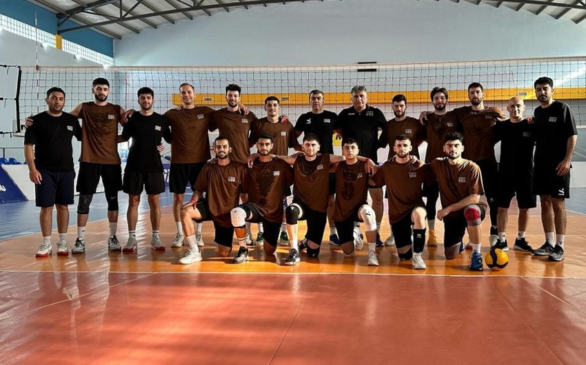 Azərbaycanın voleybol millisi Gürcüstana qalib gəldi