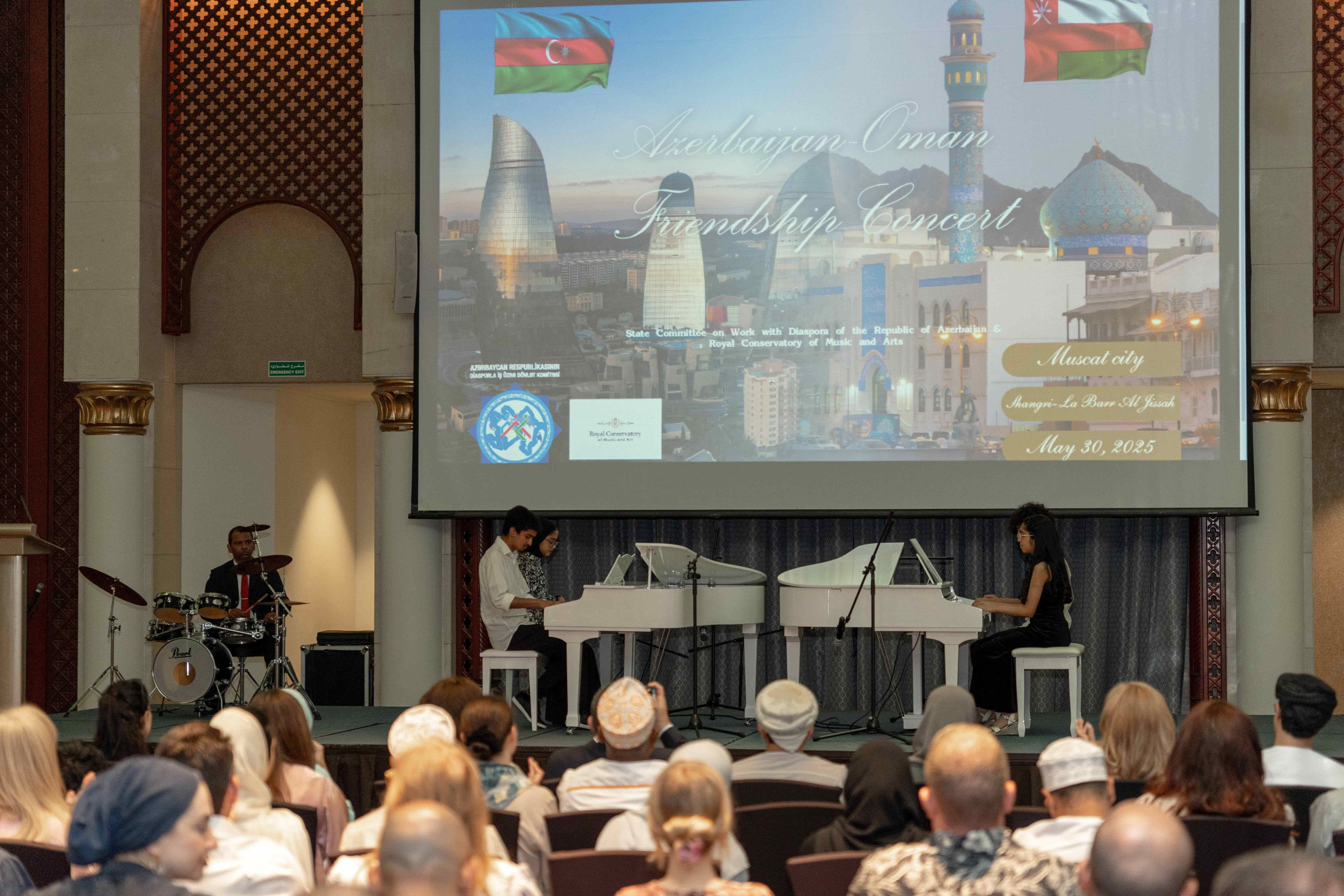 Muskat şəhərində Azərbaycan-Oman Dostluq konserti keçirilib