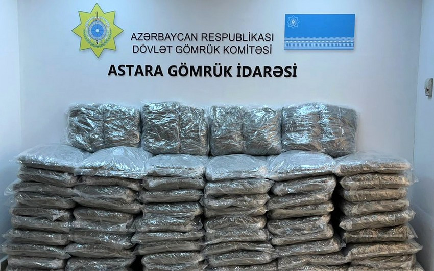 Astarada 207 kiloqramdan artıq narkotik vasitə aşkar edildi
