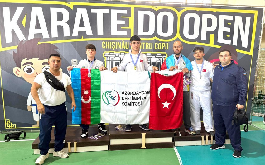 Azərbaycan karateçilərindən Kişineuda parlaq nəticə