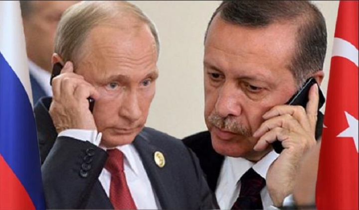Ərdoğan və Putin İsrail–İran gərginliyini müzakirə edib