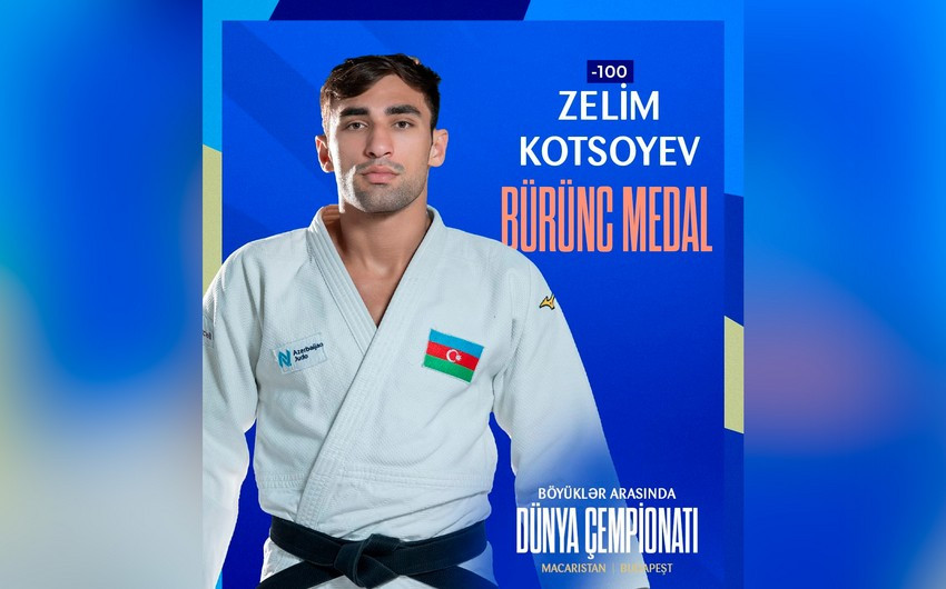 Cüdoçumuz dünya çempionatında bürünc medal qazanıb