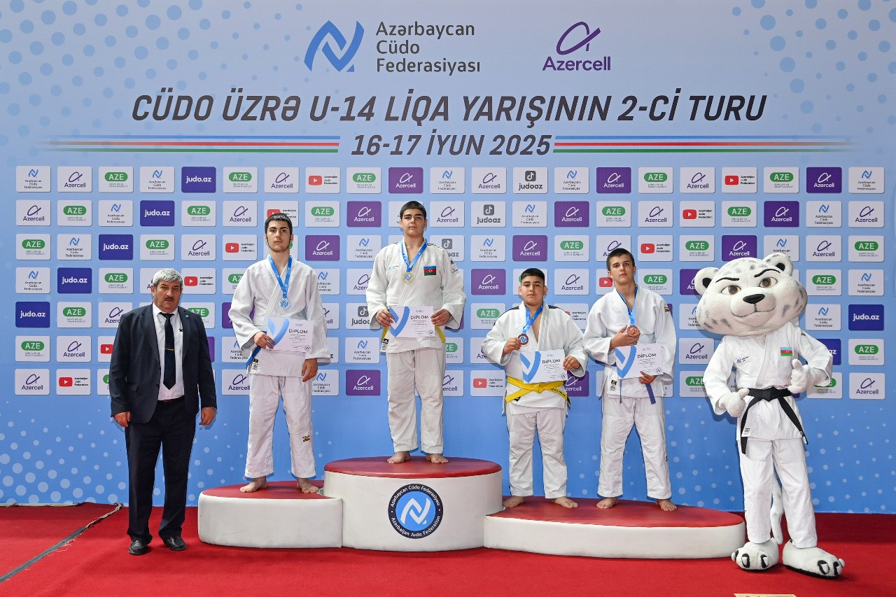 Cüdo üzrə U-14 yeniyetmələr arasında Liqa yarışının II turu başa çatıb