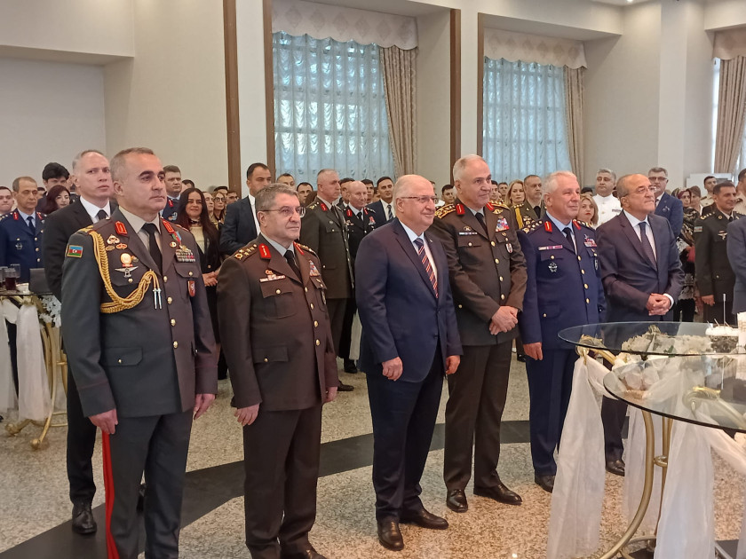 Ankarada Azərbaycan Silahlı Qüvvələri Günü münasibətilə təntənəli qəbul keçirilib