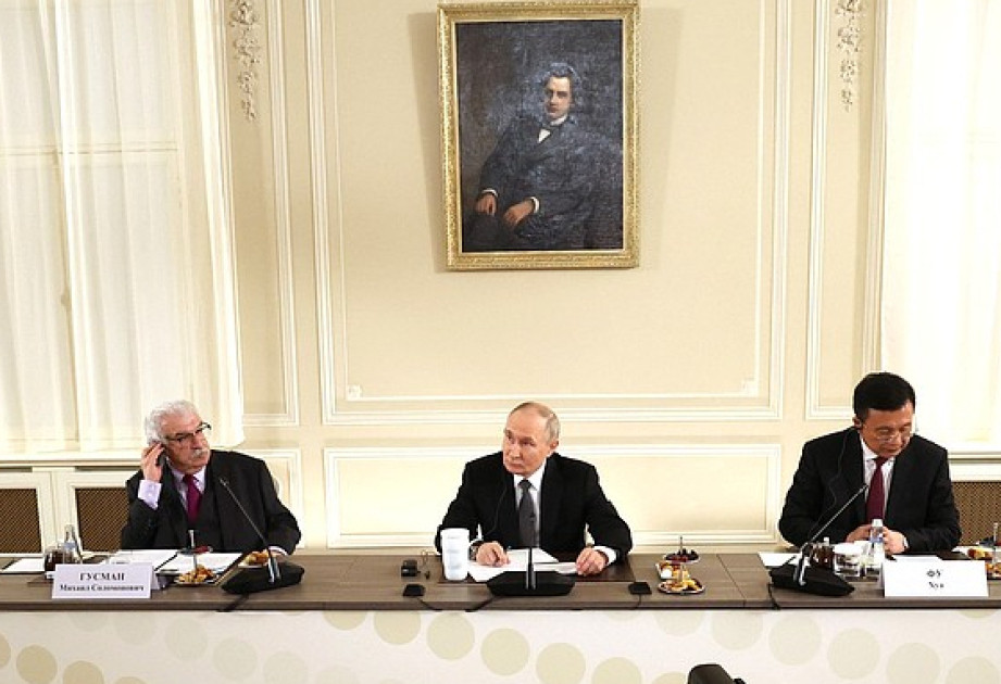 Vladimir Putin: Azərbaycanla Şimal-Cənub və bir neçə digər mühüm istiqamət üzrə yaxşı layihələrimiz var