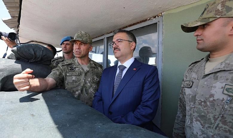 İğdır valisi Ermənistanla sərhəddə təhlükəsizlik tədbirlərini yoxlayıb