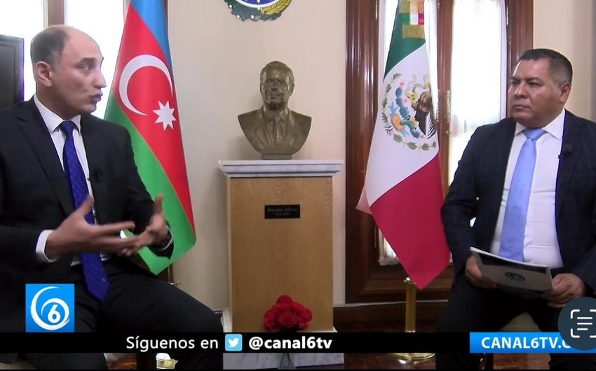 Səfir Talıbov: “Azərbaycan və Meksika yeni strateji tərəfdaşlıq mərhələsinə qədəm qoyur”