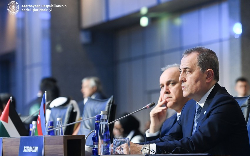 Ceyhun Bayramov İƏT iclasında Cənubi Qafqazdakı vəziyyətə aydınlıq gətirdi