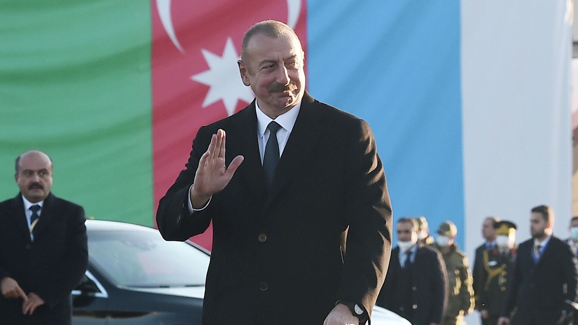 Prezident İlham Əliyev Yevlaxda Mərkəzi Aran Regional SCADA İdarəetmə Mərkəzinin açılışında iştirak edib