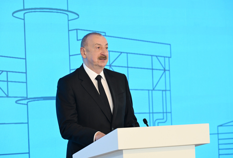 Dövlət başçısı: Bir çox ölkələr Azərbaycan qazından istifadə edib öz enerji təhlükəsizliyini təmin edir