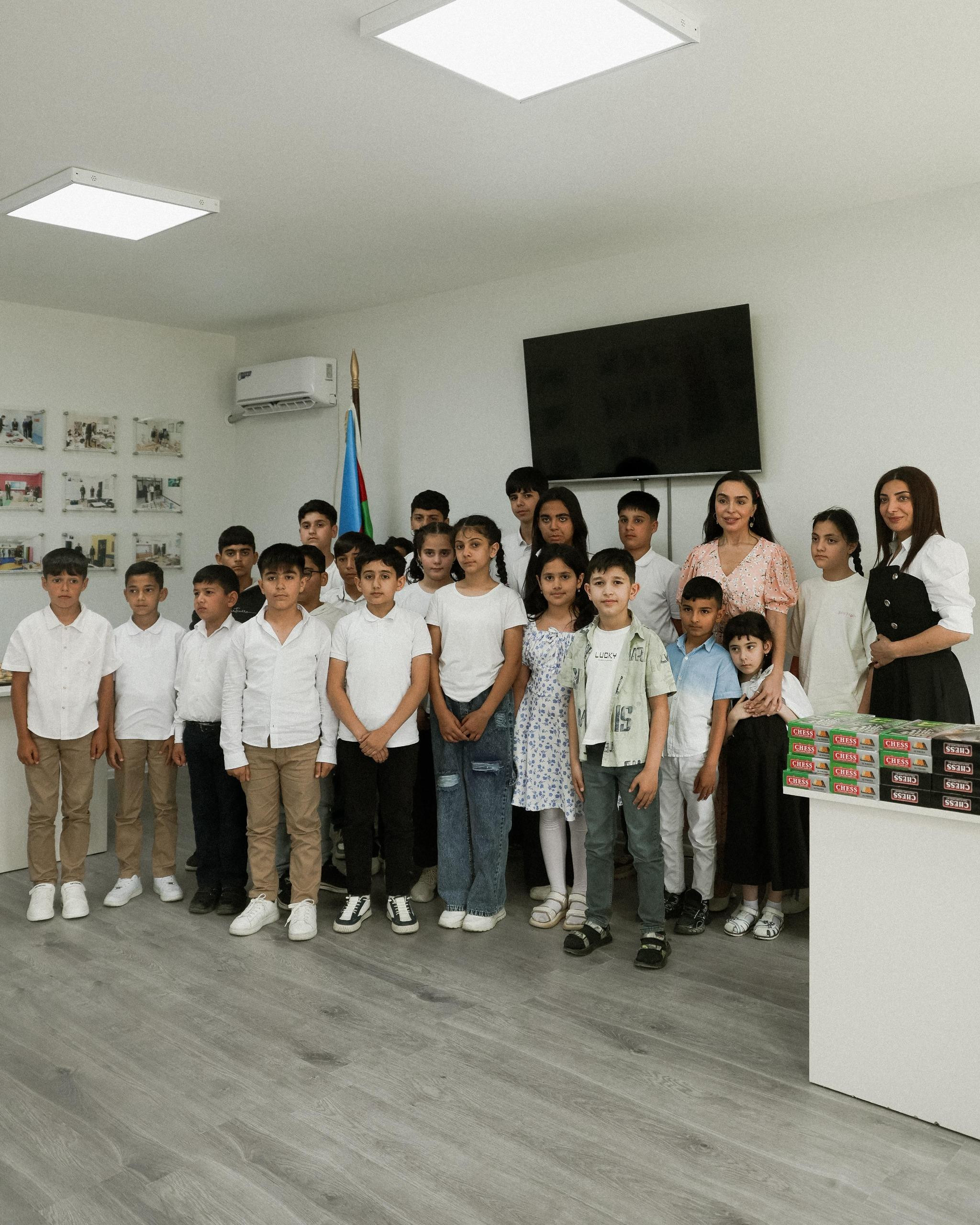 Leyla Əliyeva və Arzu Əliyeva Xızı rayonuna səfər edib