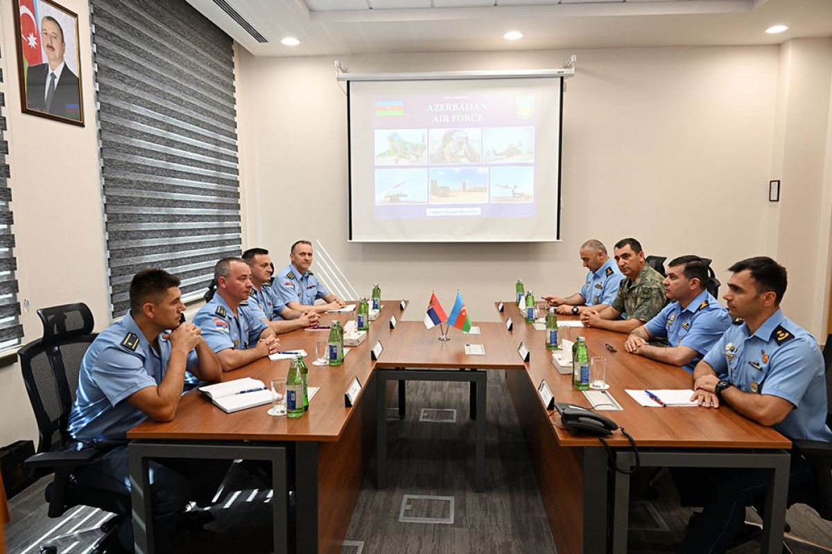 Azərbaycan və Serbiya Hərbi Hava Qüvvələri mütəxəssislərinin görüşü olub