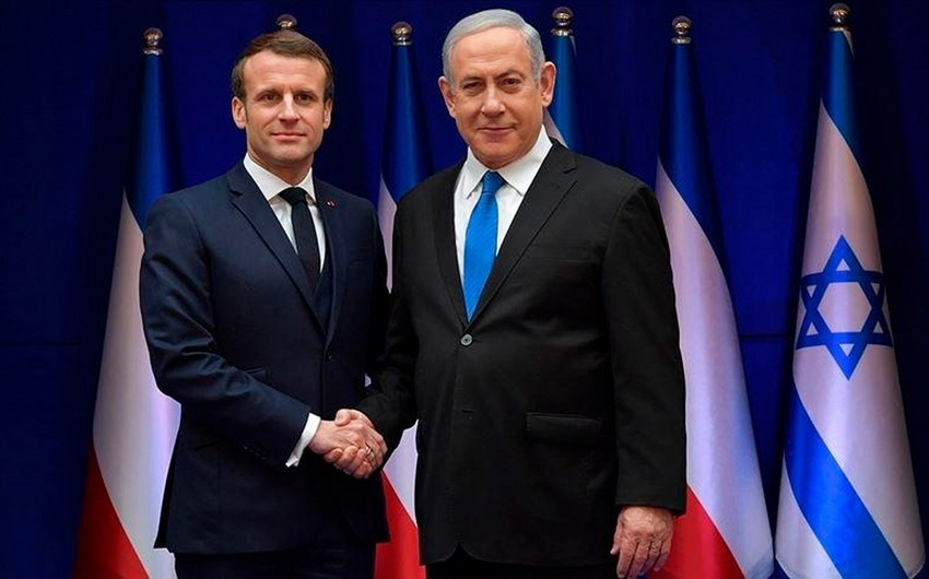 Makron və Netanyahu İran-İsrail atəşkəsini müzakirə ediblər