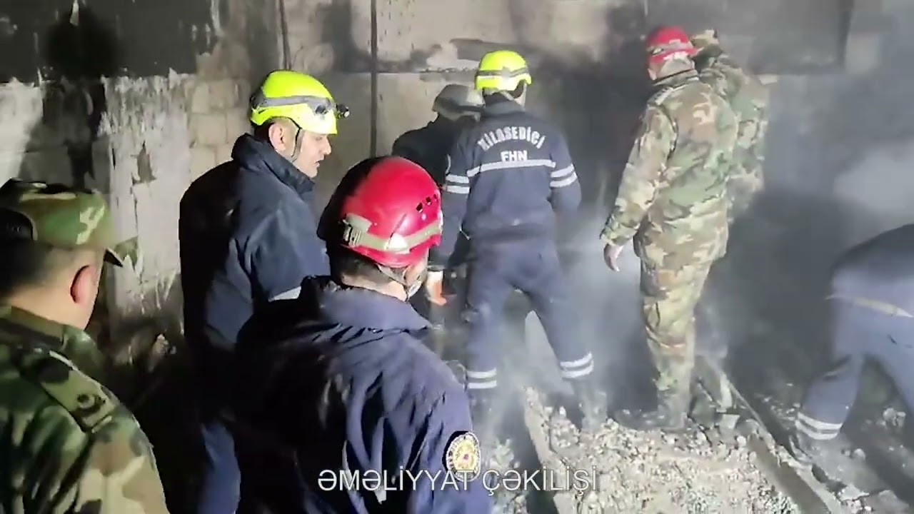 Bakıda bir nəfər quyuya düşüb: Axtarış-xilasetmə əməliyyatı davam edir