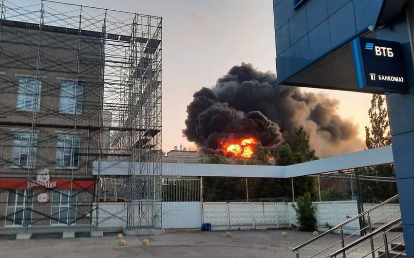 Rusiya Ukraynada yaşayış binalarına zərbə endirib
