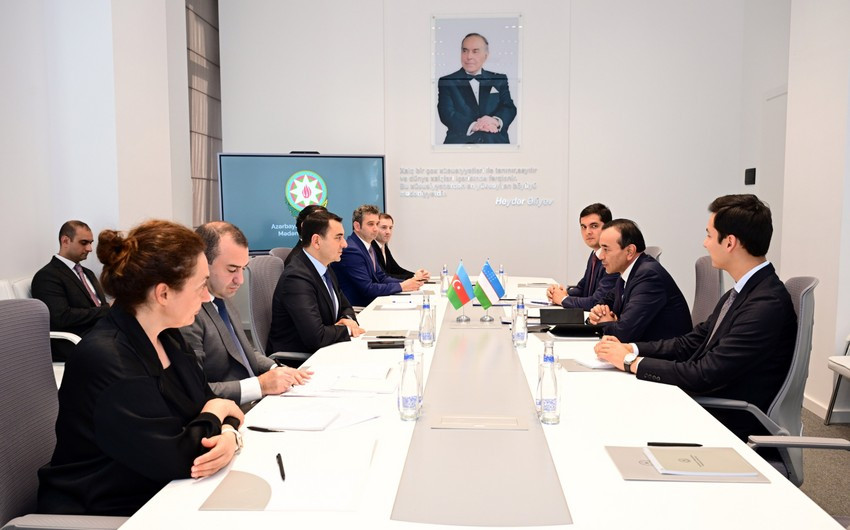 Azərbaycan və Özbəkistan mədəniyyət nazirləri arasında görüş keçirilib