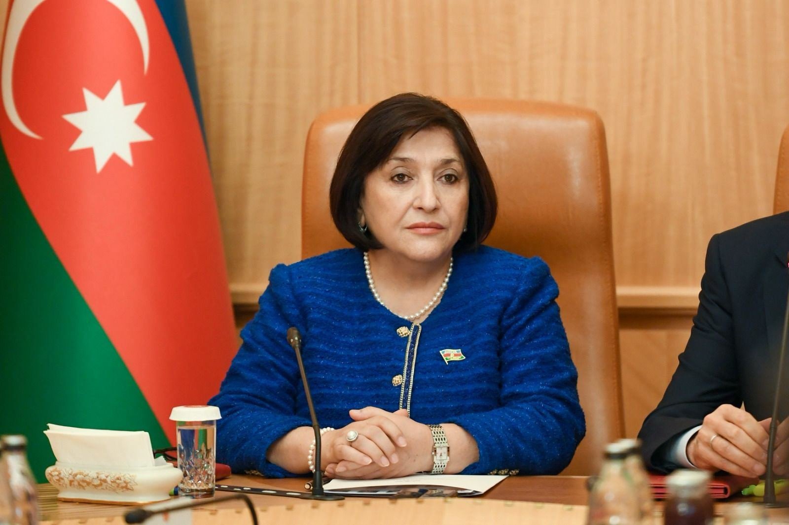 I Özbəkistan-Azərbaycan parlamentlərarası forumunun açılışı olub, Sahibə Qafarova çıxış edib