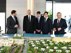 Azərbaycan və Özbəkistan prezidentləri “Sea Breeze” istirahət mərkəzində olublar