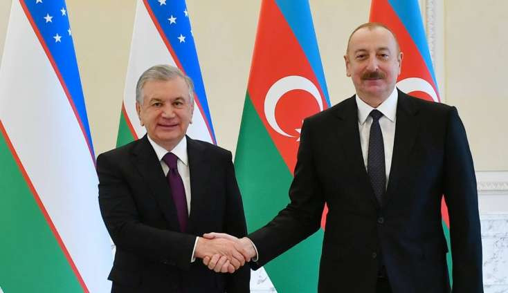Şavkat Mirziyoyev İlham Əliyevi Azərbaycan millisinin minifutbol üzrə dünya çempionu olması münasibətilə təbrik edib