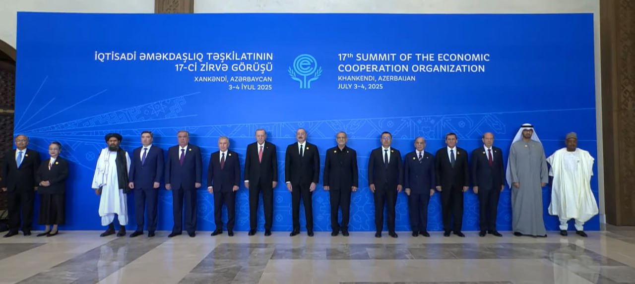 Xankəndi şəhərində İqtisadi Əməkdaşlıq Təşkilatının 17-ci Zirvə görüşü keçirilir -