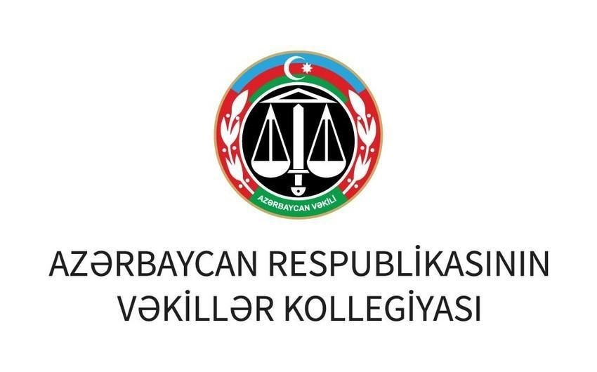 Vəkillər Kollegiyası Yekaterinburq hadisələri ilə bağlı beynəlxalq təşkilatlara müraciət edib