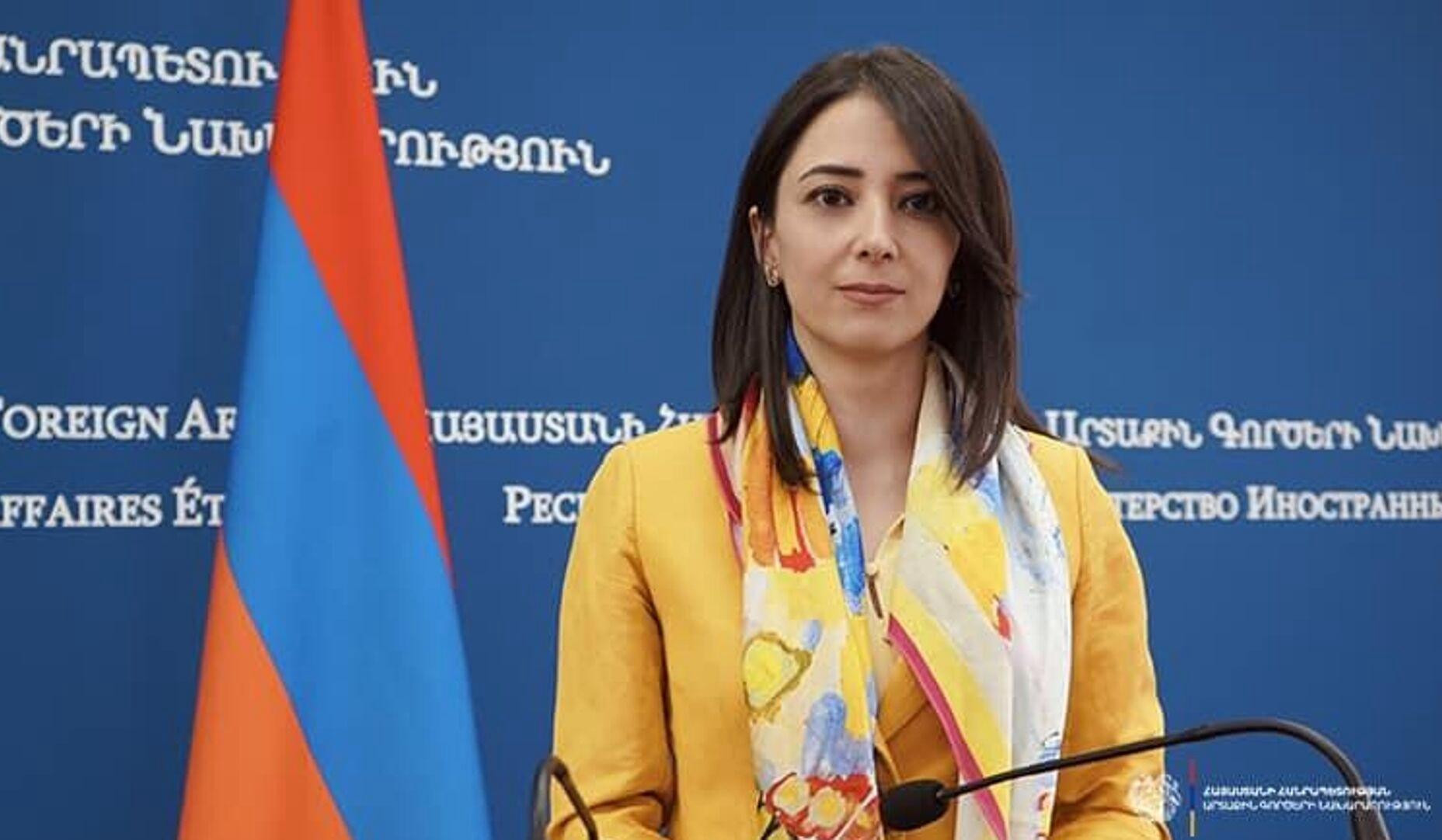 Ermənistan XİN: “Ərazimizdən qonşu ölkələrə hücum üçün istifadə olunmayacaq”
