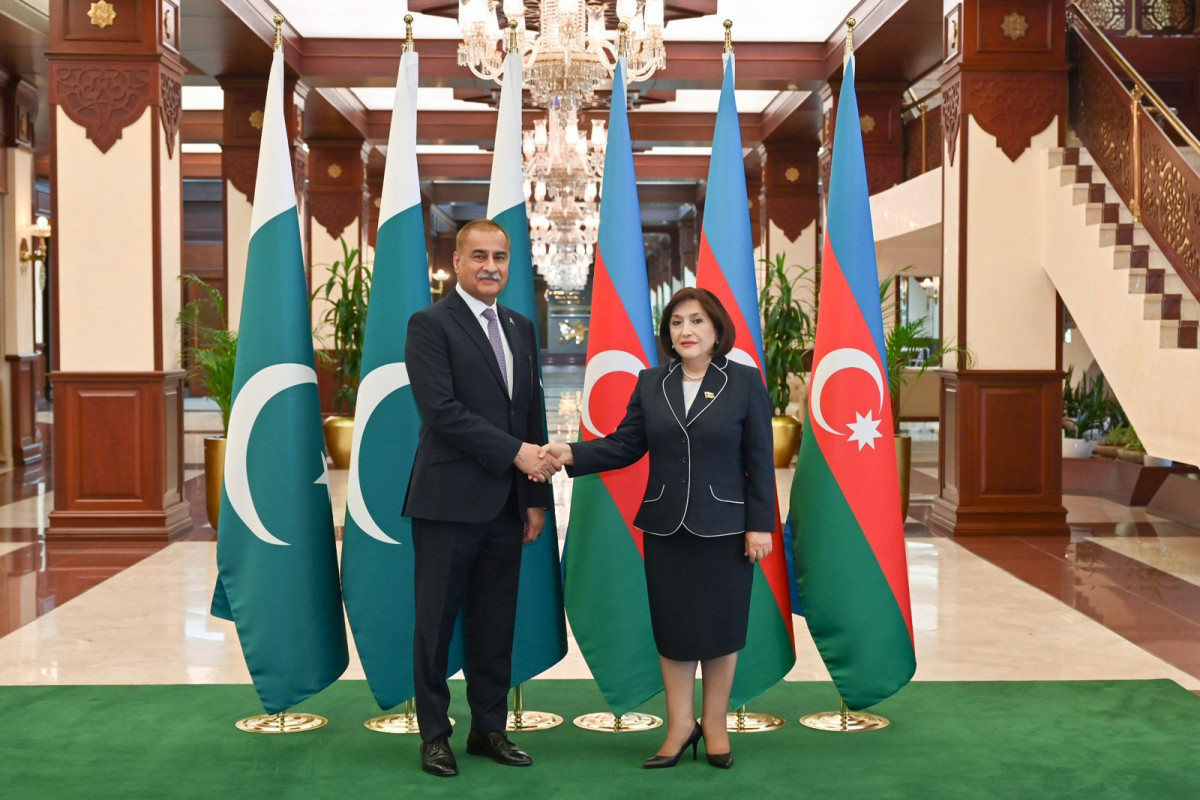 Milli Məclis və Pakistan Milli Assambleyasının sədrlərinin görüşü olub