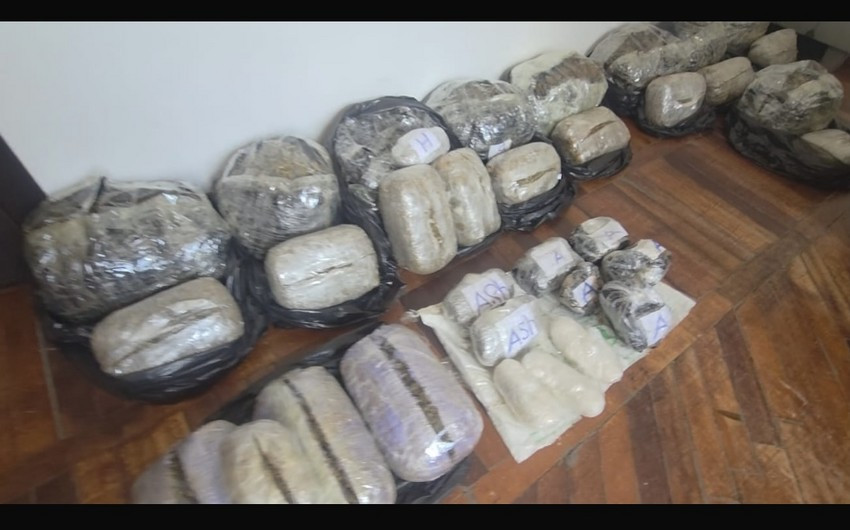 İrandan 42 kiloqrama yaxın narkotikin Azərbaycana keçirilməsinin qarşısı alınıb